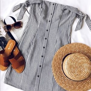 Lulu’s off the shoulder dress